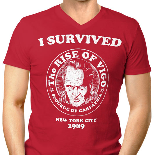 I Survived Vigo - Men's V-Neck