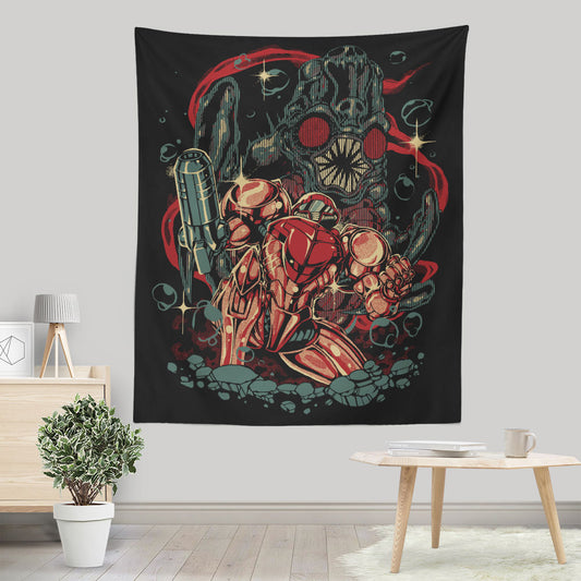 In the Depths - Wall Tapestry