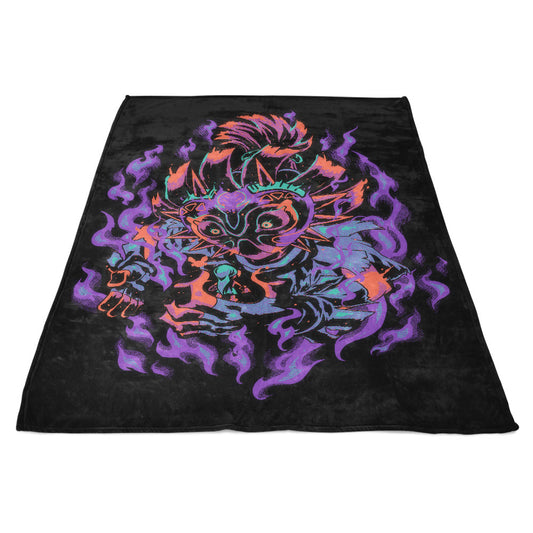 In the Hand of Madness - Fleece Blanket