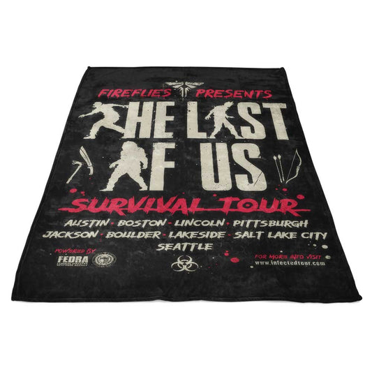 Infected Tour - Fleece Blanket