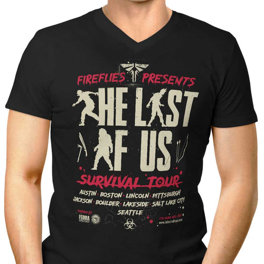 Infected Tour - Men's V-Neck