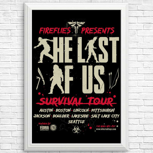 Infected Tour - Posters & Prints