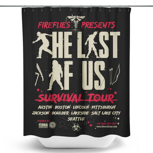 Infected Tour - Shower Curtain