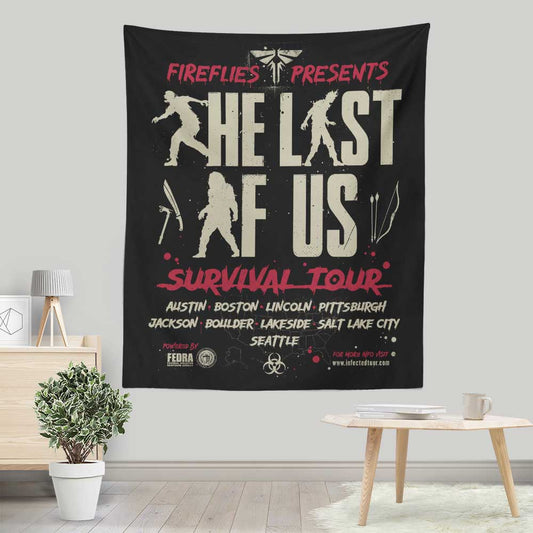 Infected Tour - Wall Tapestry