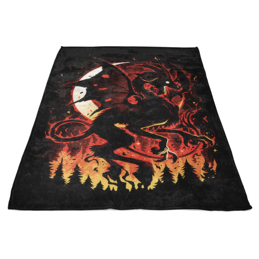 Infernal Flight - Fleece Blanket