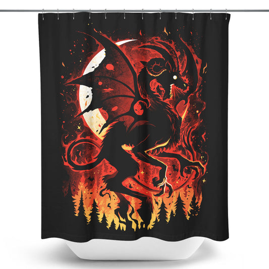 Infernal Flight - Shower Curtain