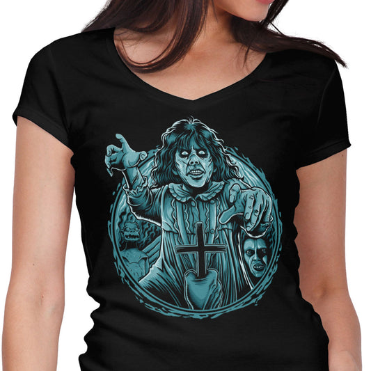 Infernal Grace - Women's V-Neck