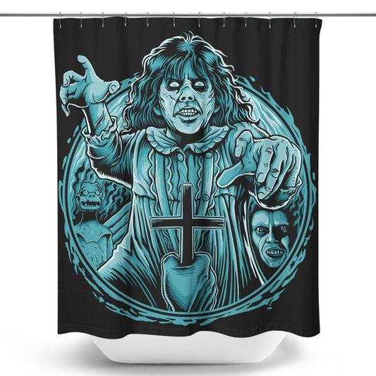Infernal Grace - Shower Curtain