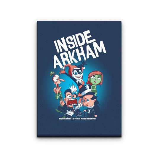 Inside Arkham - Canvas Print