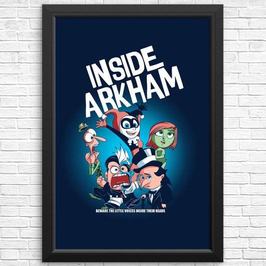 Inside Arkham - Posters & Prints