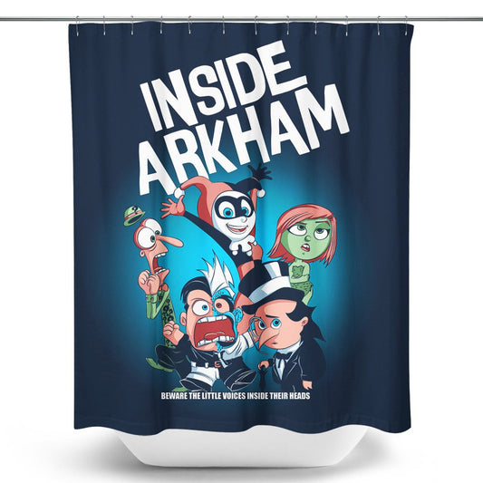 Inside Arkham - Shower Curtain