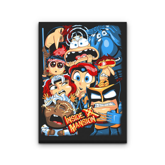 Inside X Mansion - Canvas Print