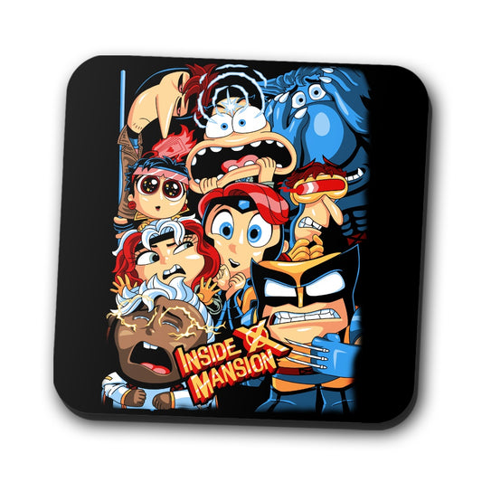 Inside X Mansion - Coasters