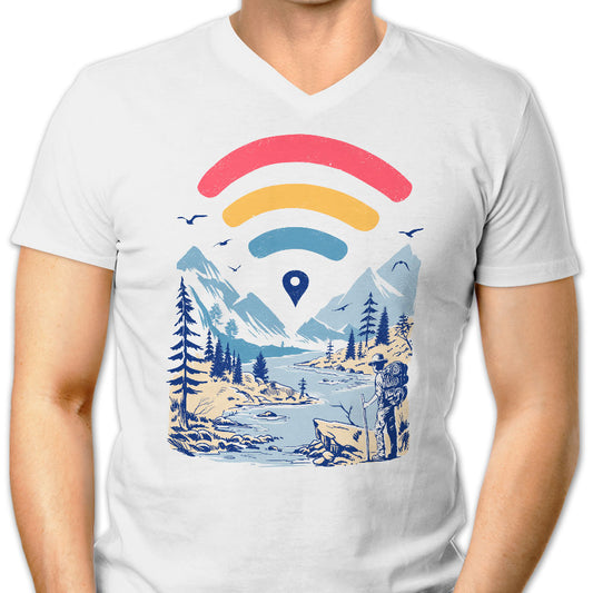 Internet Explorer - Men's V-Neck