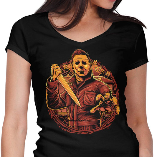 Into Haddonfield - Women's V-Neck