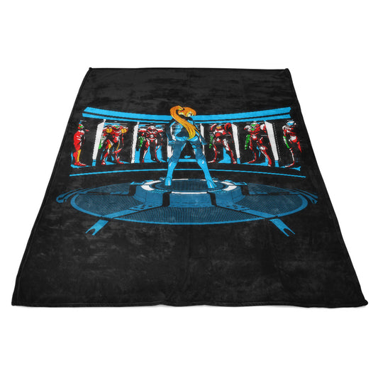 Iron Aran - Fleece Blanket