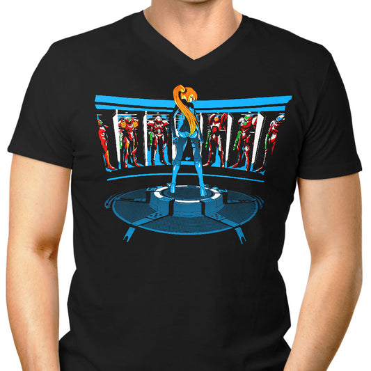 Iron Aran - Men's V-Neck