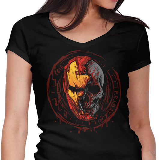 Iron Zombie - Women's V-Neck