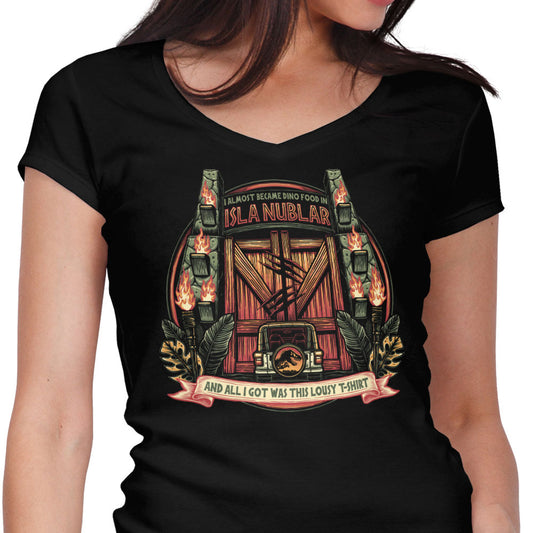 Isla Nublar Souvenir - Women's V-Neck