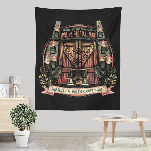 Isla Nublar Souvenir - Wall Tapestry