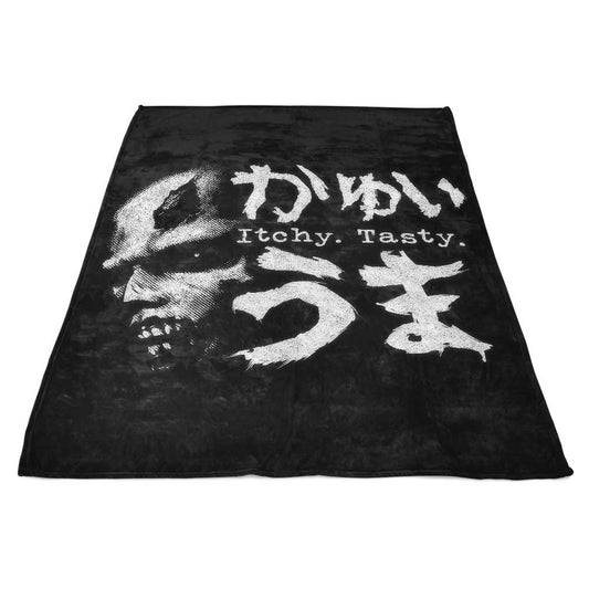 Itchy, Tasty Z - Fleece Blanket
