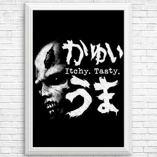Itchy, Tasty Z - Posters & Prints