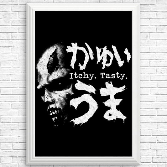 Itchy, Tasty Z - Posters & Prints