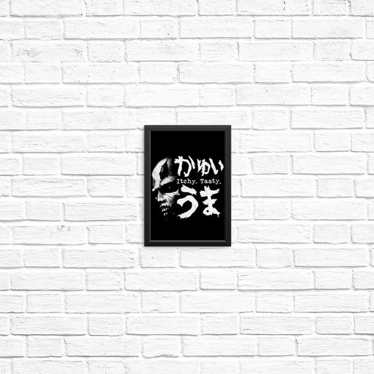 Itchy, Tasty Z - Posters & Prints