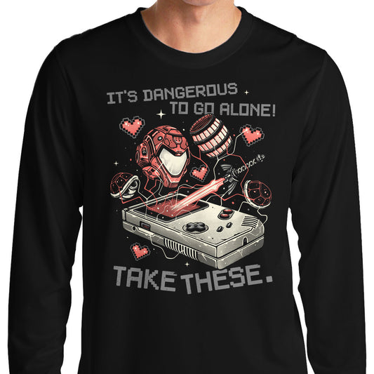 It's Dangerous Take These - Long Sleeve T-Shirt