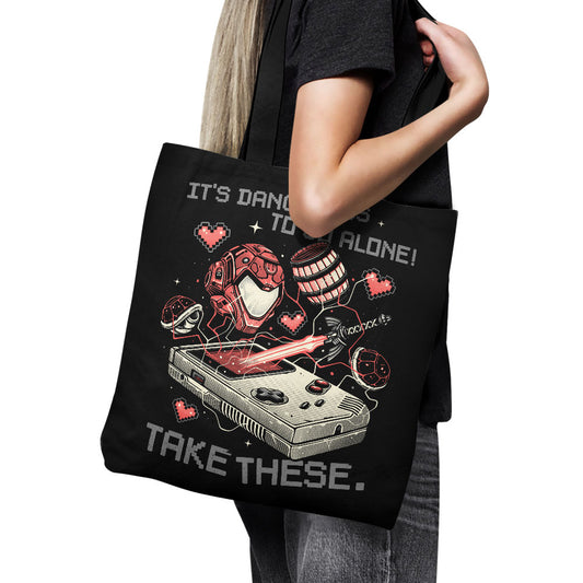It's Dangerous Take These - Tote Bag