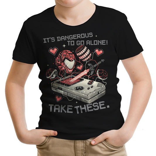 It's Dangerous Take These - Youth Apparel
