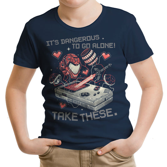It's Dangerous Take These - Youth Apparel