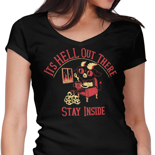 It's Hell Out There - Women's V-Neck