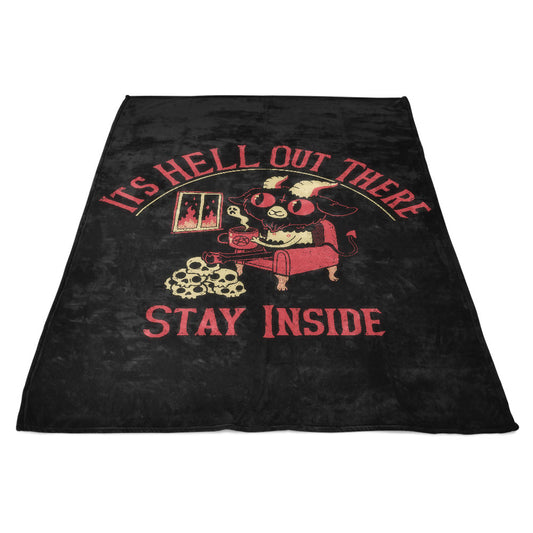 It's Hell Out There - Fleece Blanket