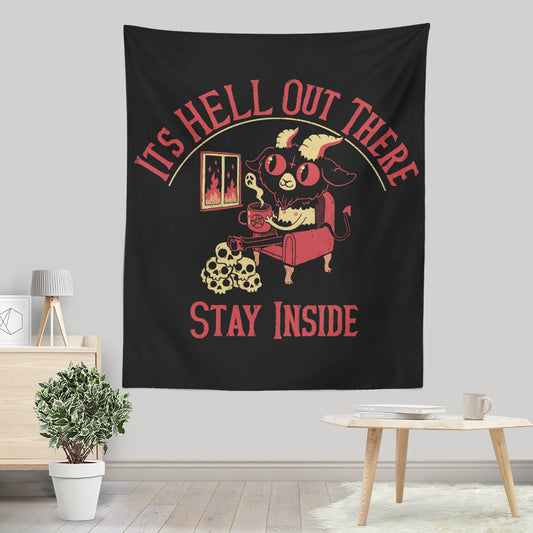 It's Hell Out There - Wall Tapestry
