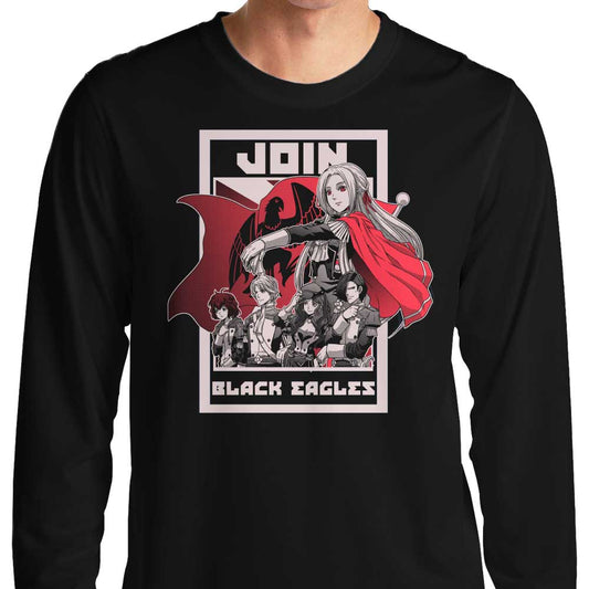 Join Black Eagles - Long Sleeve T-Shirt