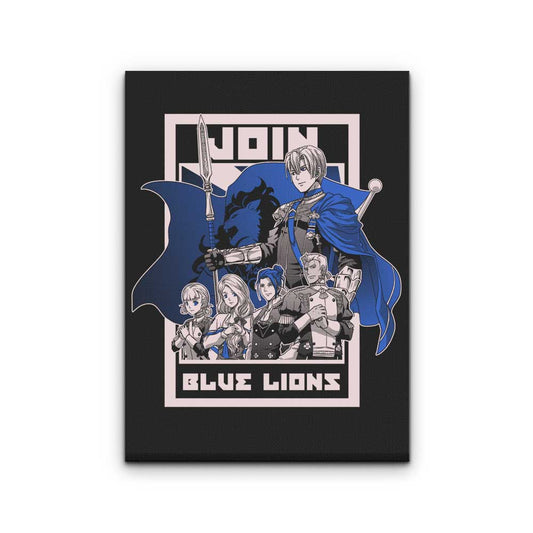Join Blue Lions - Canvas Print