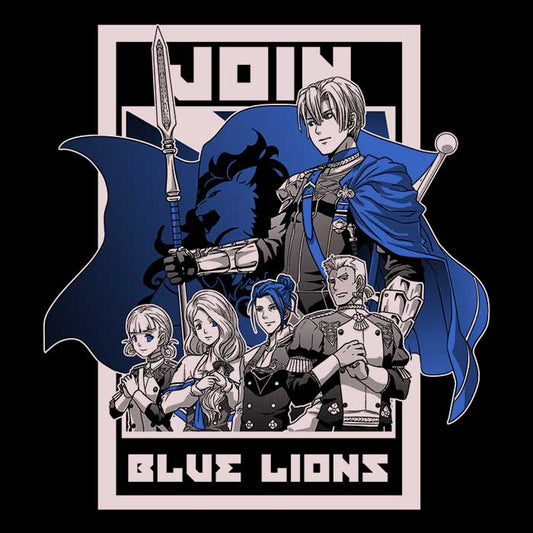 Join Blue Lions - Wall Tapestry