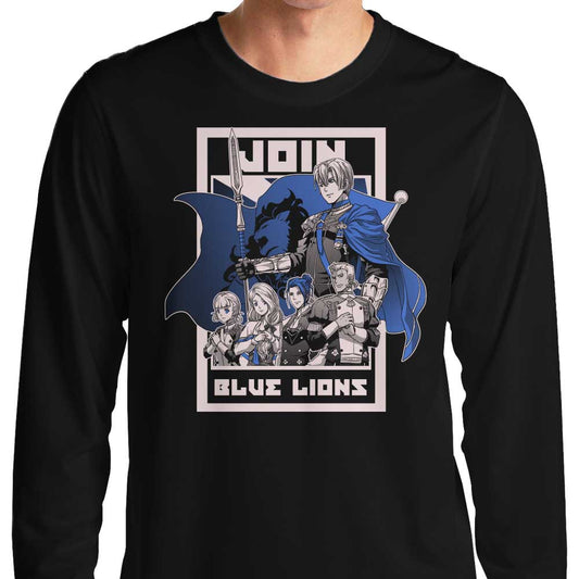 Join Blue Lions - Long Sleeve T-Shirt