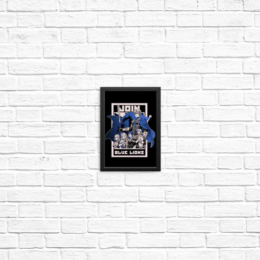 Join Blue Lions - Posters & Prints