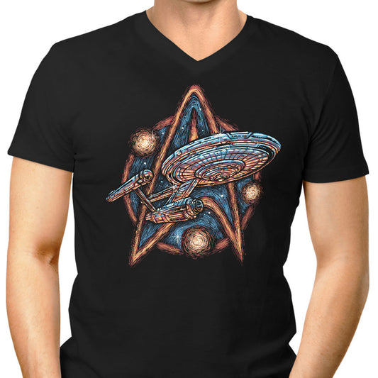 Journey to the Stars and Beyond - Men's V-Neck