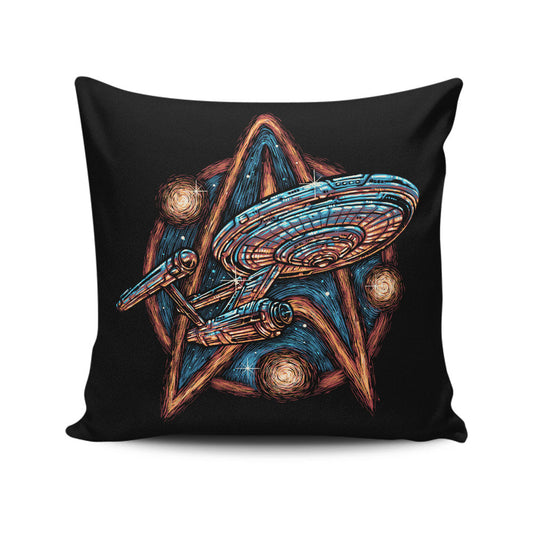 Journey to the Stars and Beyond - Throw Pillow