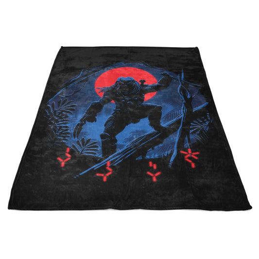 Jungle Warrior - Fleece Blanket