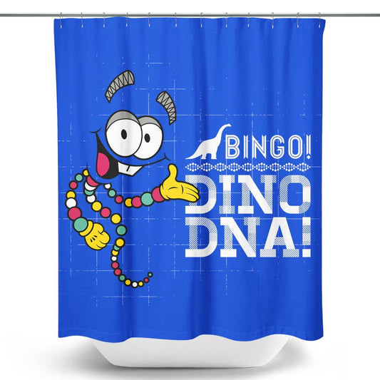 Jurassic Bingo! - Shower Curtain