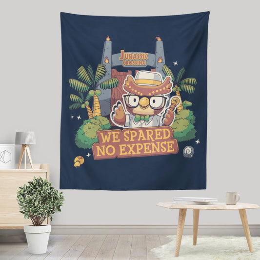 Jurassic Crossing - Wall Tapestry