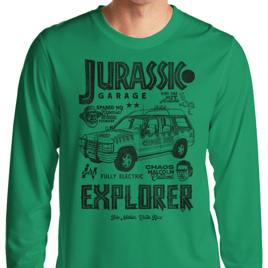 Jurassic Explorer - Long Sleeve T-Shirt