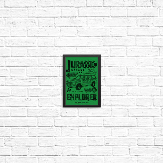 Jurassic Explorer - Posters & Prints