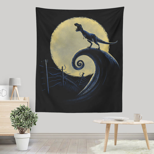 Jurassic Nightmare - Wall Tapestry