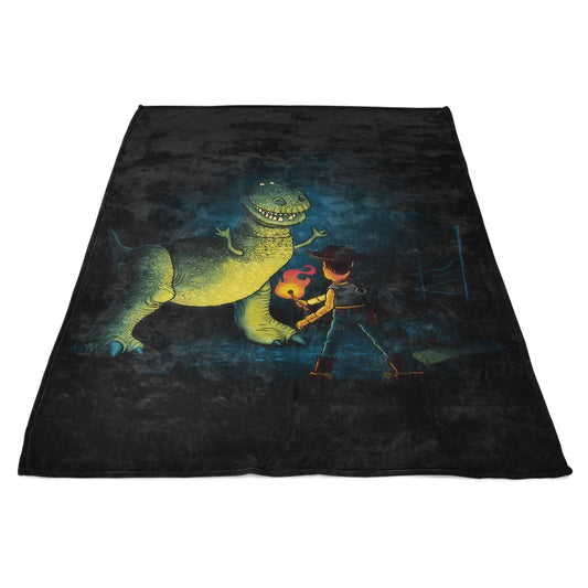 Jurassic Toys - Fleece Blanket
