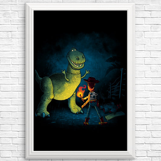 Jurassic Toys - Posters & Prints